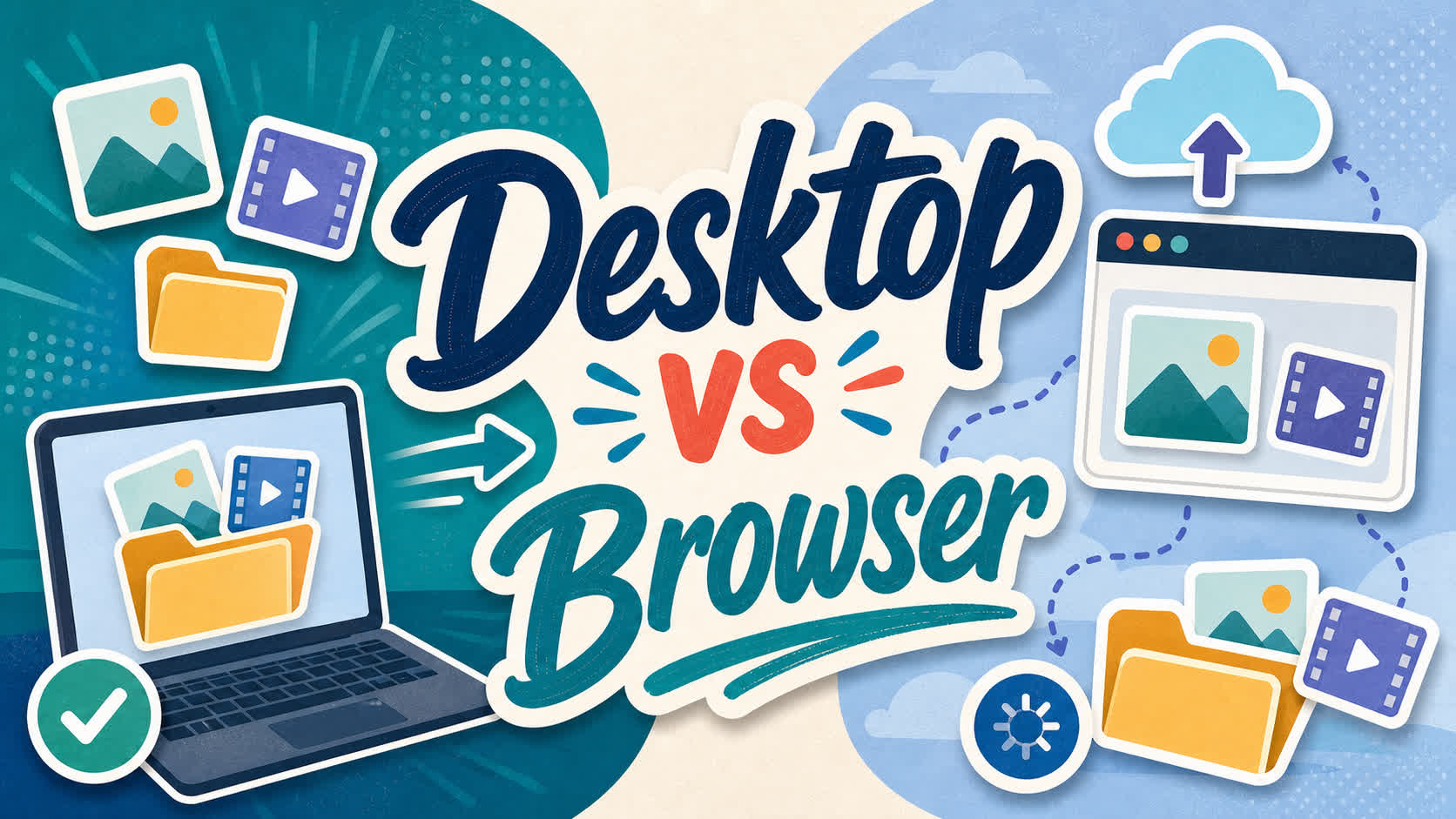 Desktop vs. Browser: Why Local Compression Feels Faster