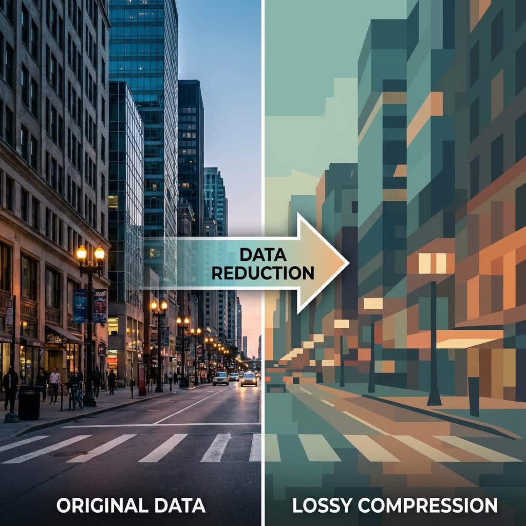 Lossy Compression Visualization